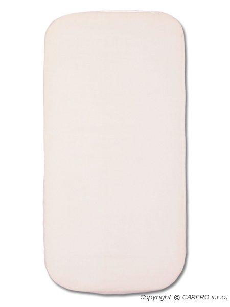 Dětská pěnová matrace do kočárku New Baby BASIC 75x35x2 bílá