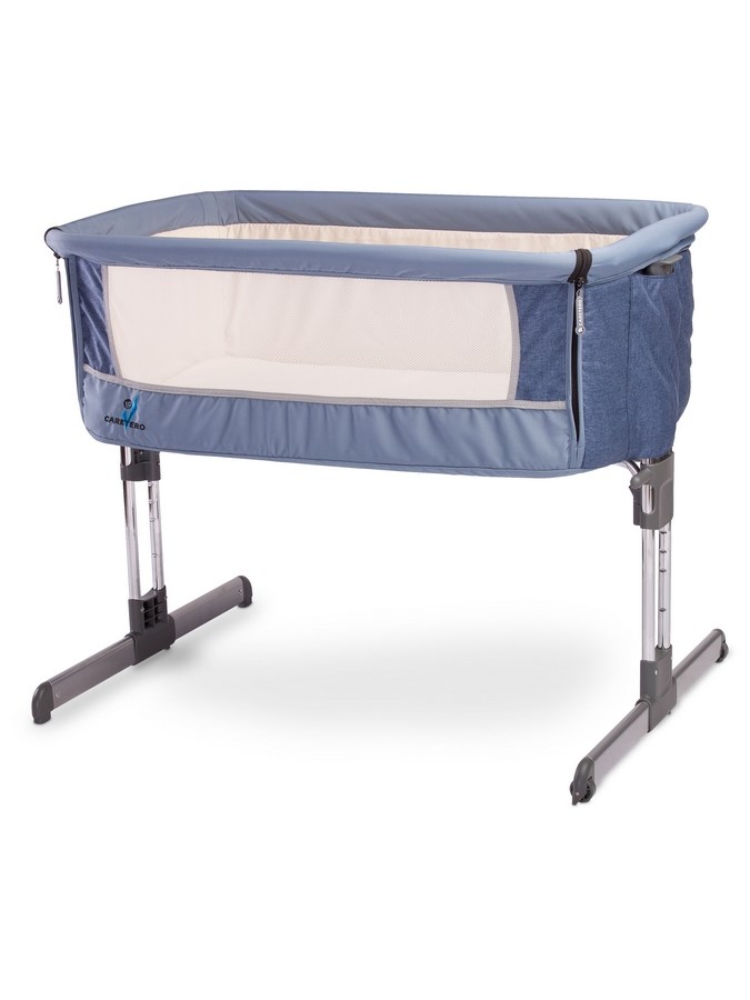 Dětská postýlka CARETERO Sleep2gether navy