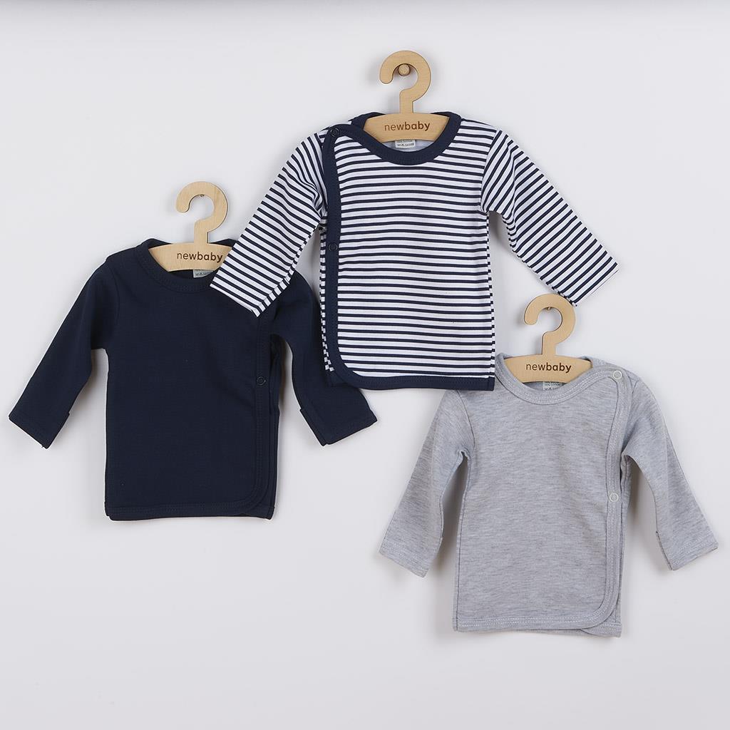 Kojenecká košilka New Baby Classic II Kluk 3ks Velikost: 50