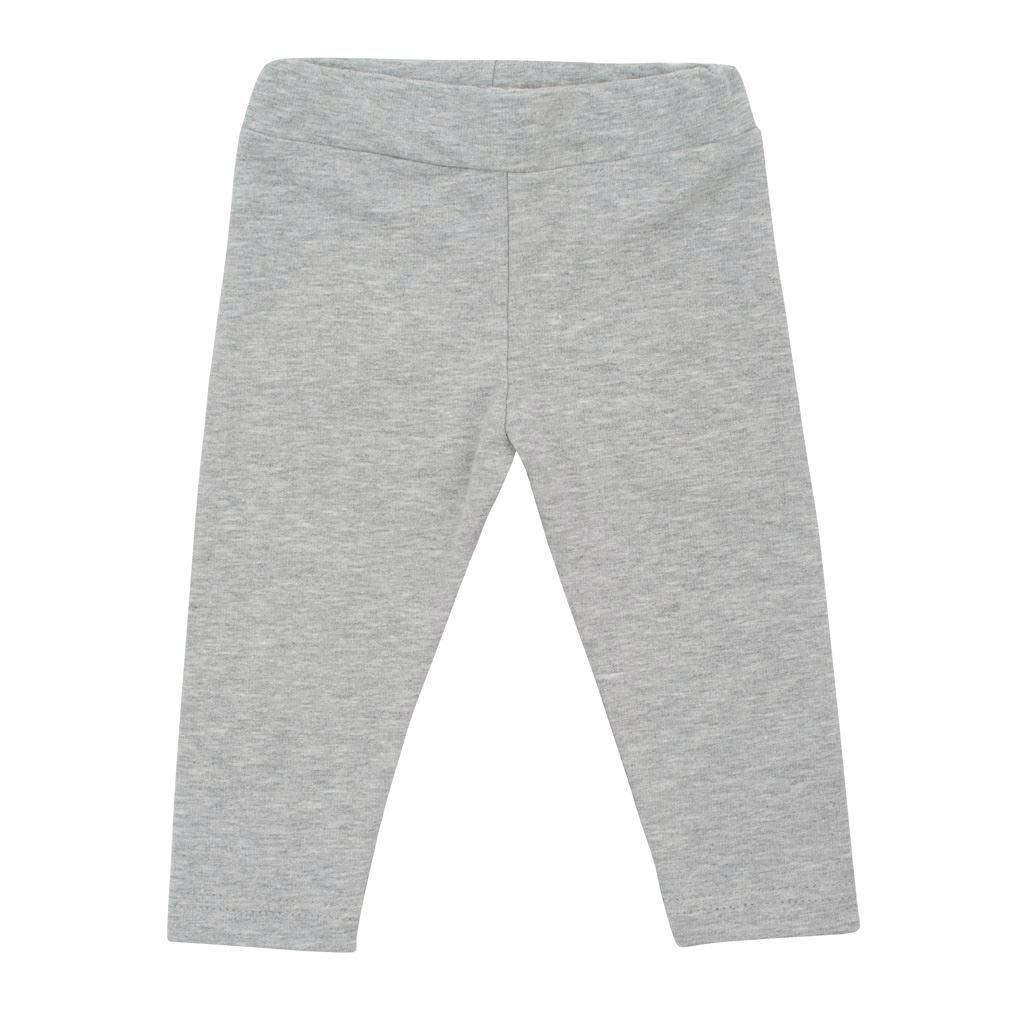 Kojenecké bavlněné legíny New Baby Leggings šedé Velikost: 74 (6-9m)
