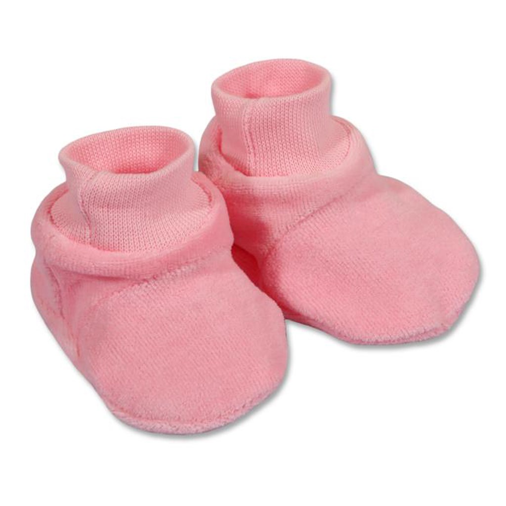 Dětské bačkůrky New Baby růžové Velikost: 62 (3-6m)